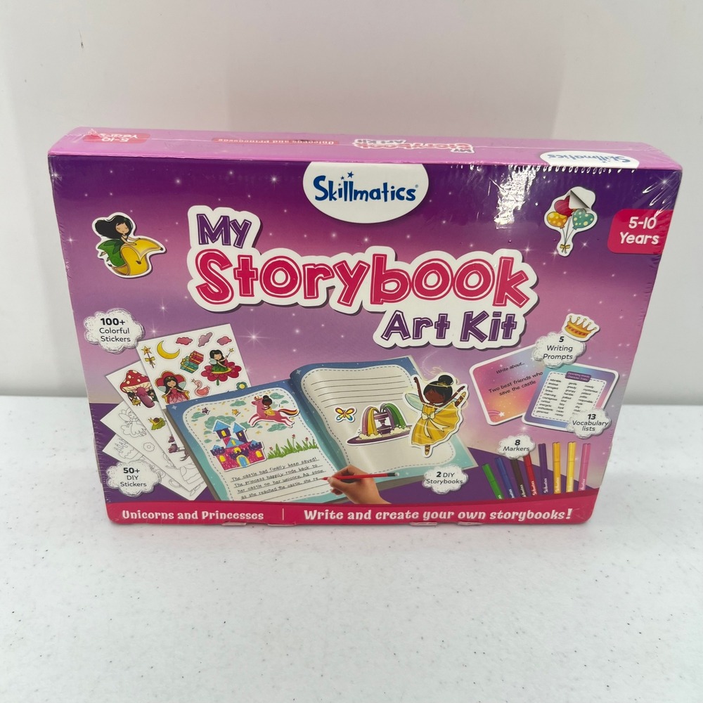 Skillmatics My Storybook Art Kit Unicorns and Princesses DIY Writing Set New